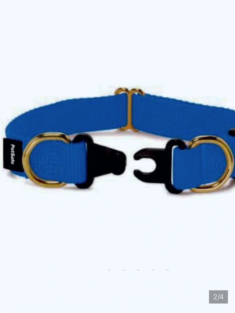 PetSafe Blue Break-Away Safety Dog Collar with Quick-Release Buckle Sz L/XL
